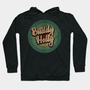 Circle Retro Vintage Buddy Holly Hoodie